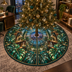 One tree skirt with an original Monstera Meridian Glasswork Studio and maximum optical depth.