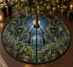 One tree skirt with an original Herb Garden Nocturne Canopy and deep moonlit conservatory illusion.