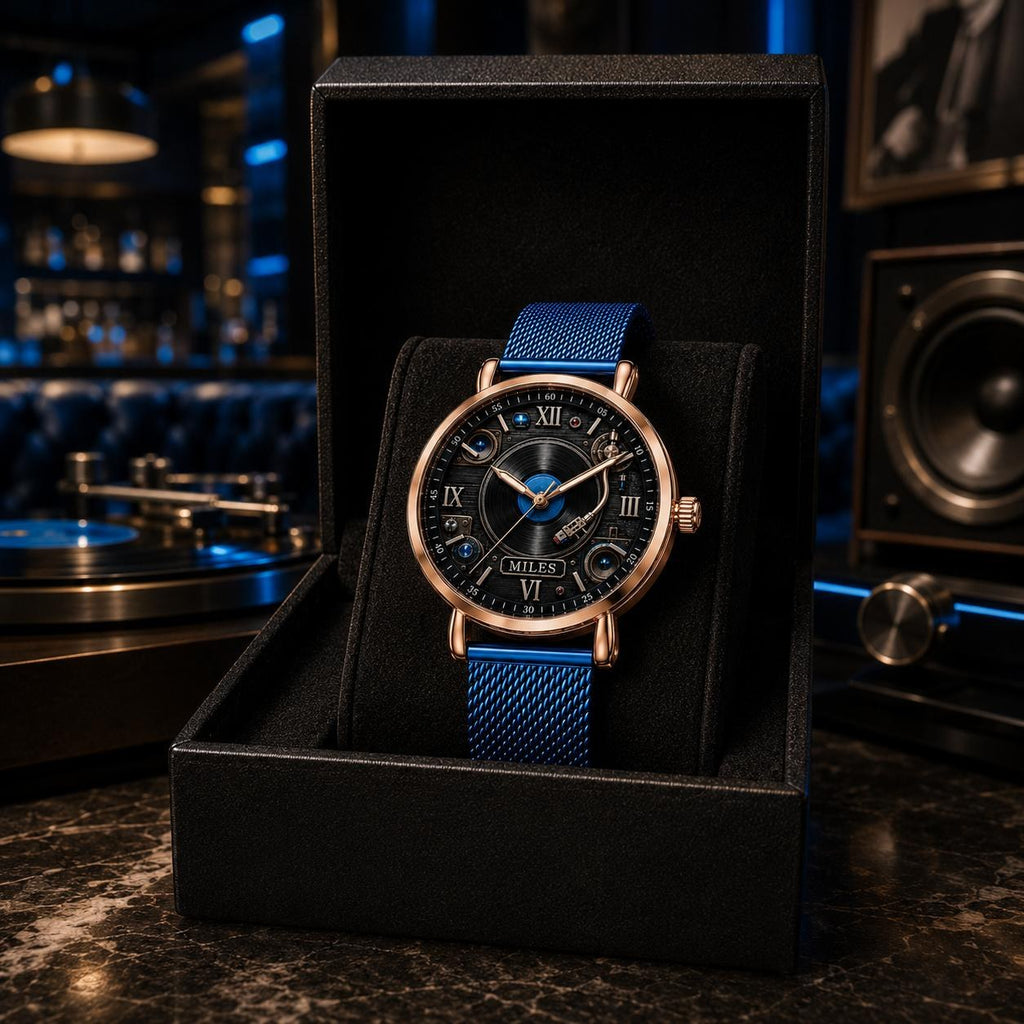 Personalized MiravoCustom watch in its gift box