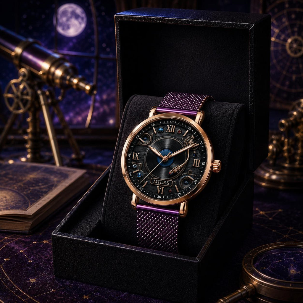 Personalized MiravoCustom watch in its gift box