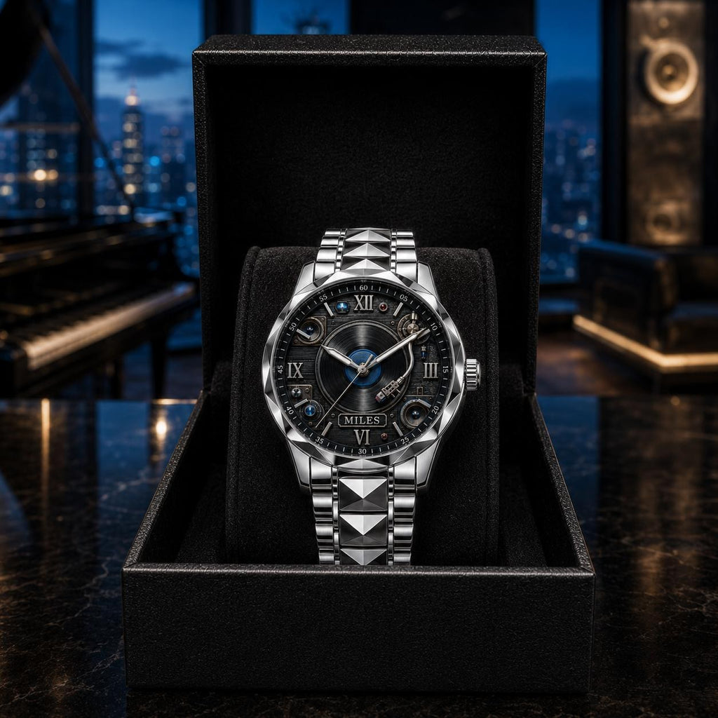 Personalized MiravoCustom watch in its gift box