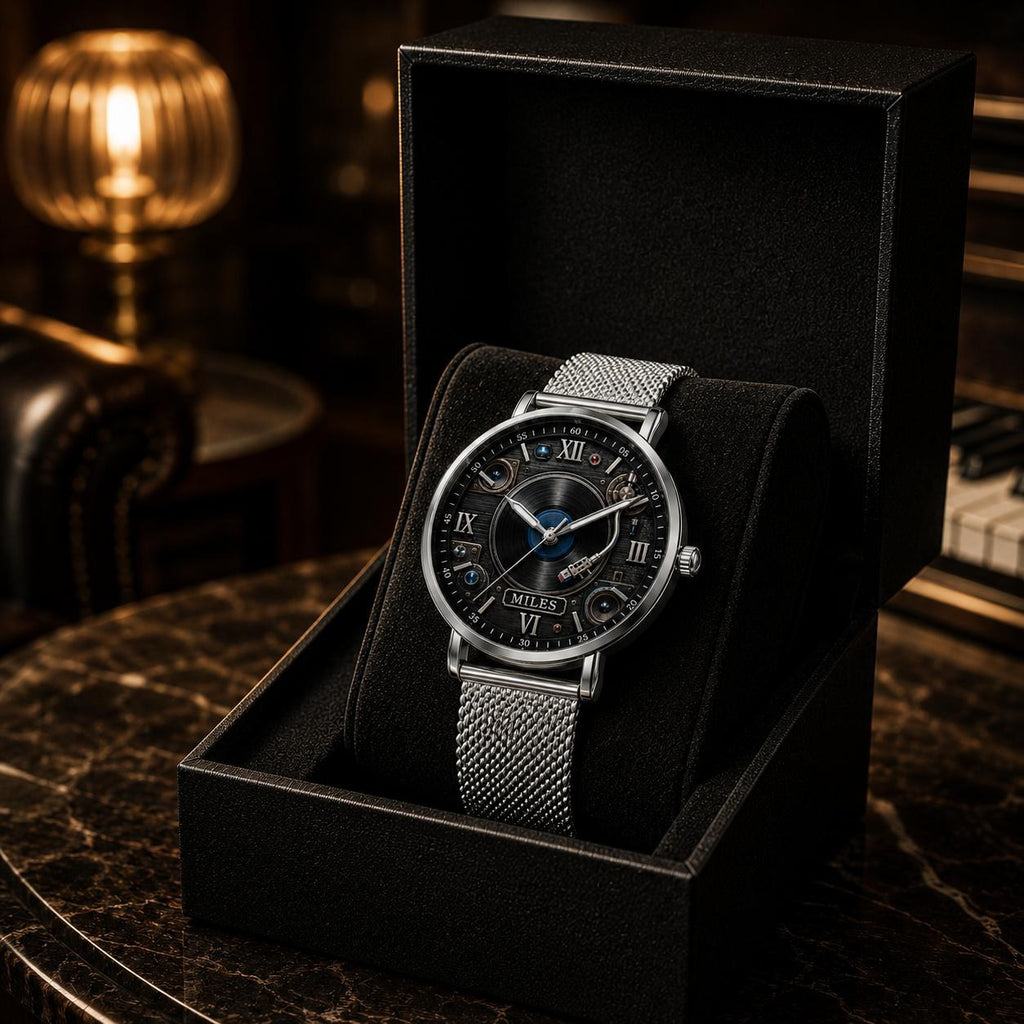 Personalized MiravoCustom watch in its gift box