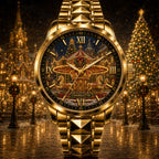 Custom Christmas Carousel Watch — personalized with a custom name