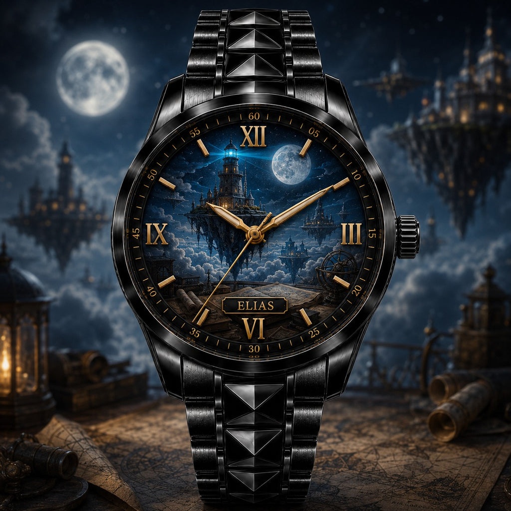 Custom Floating Lighthouse Kingdom Watch — personalized with a custom name