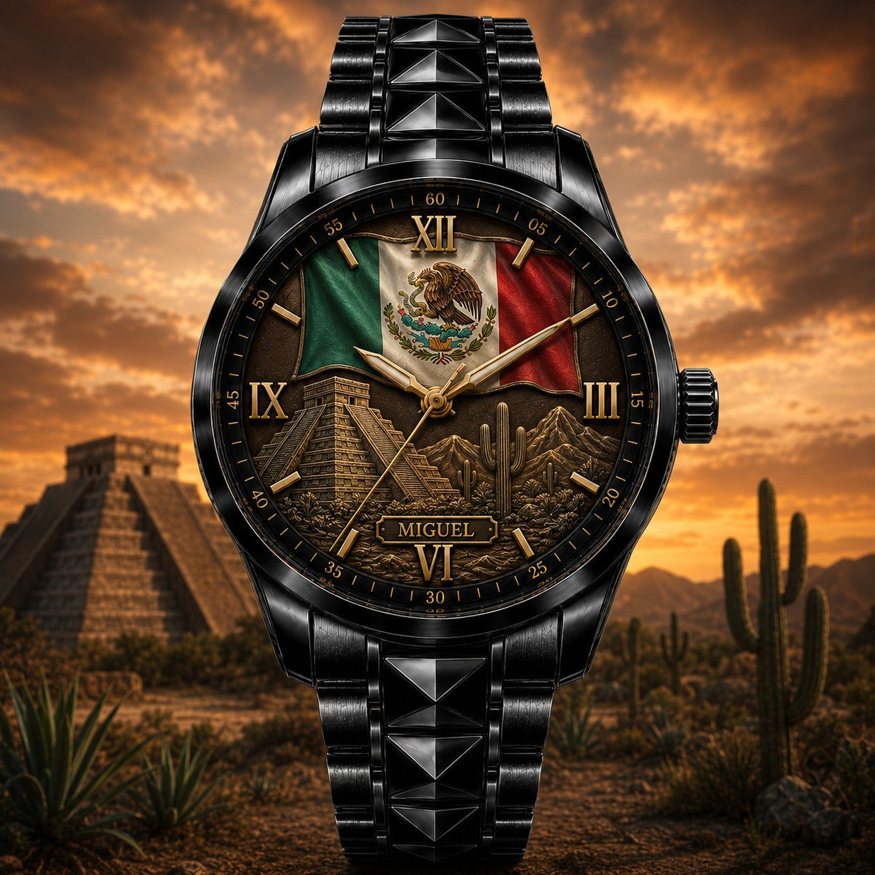 Custom Name Watch — personalized with a custom name