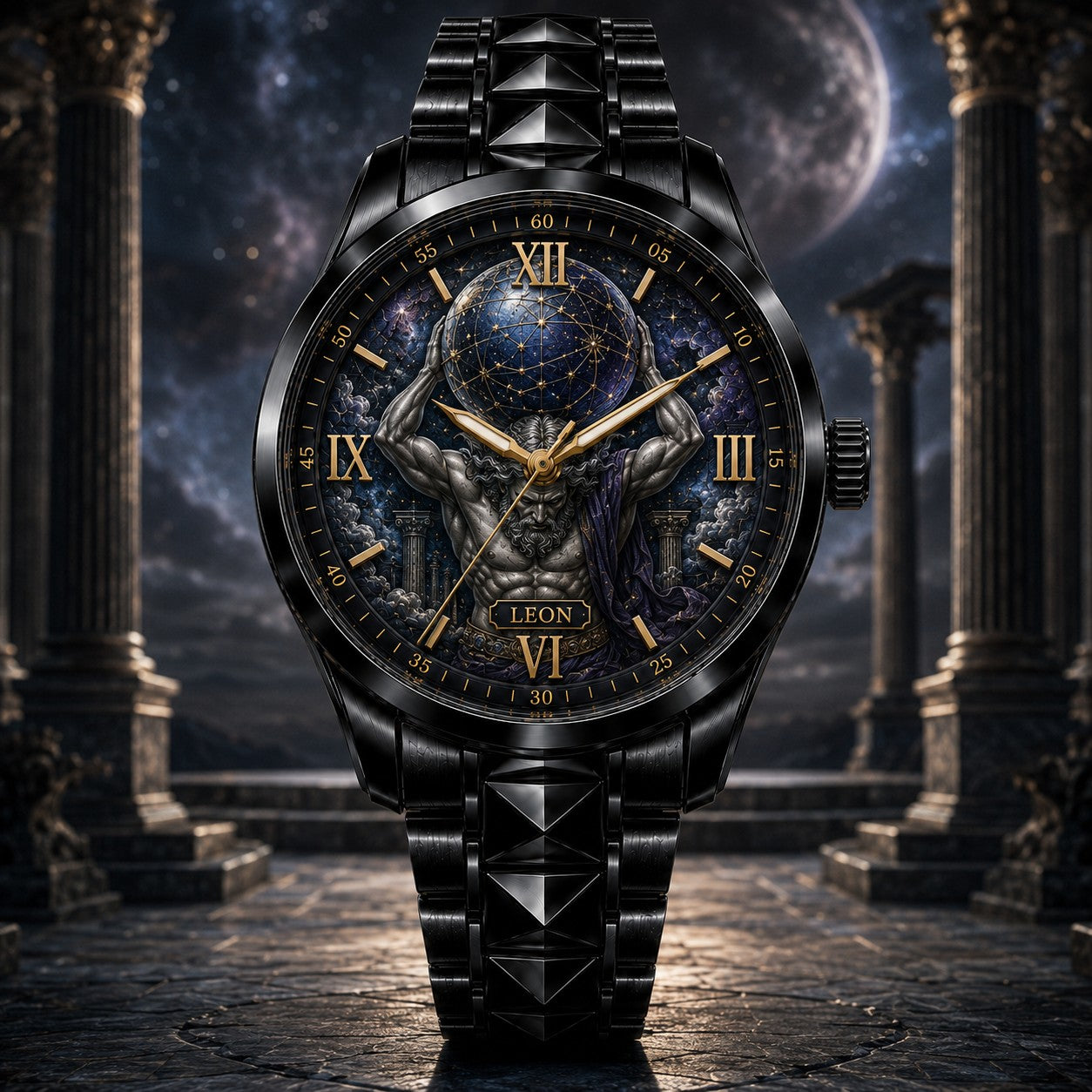 Custom Name Watch — personalized with a custom name