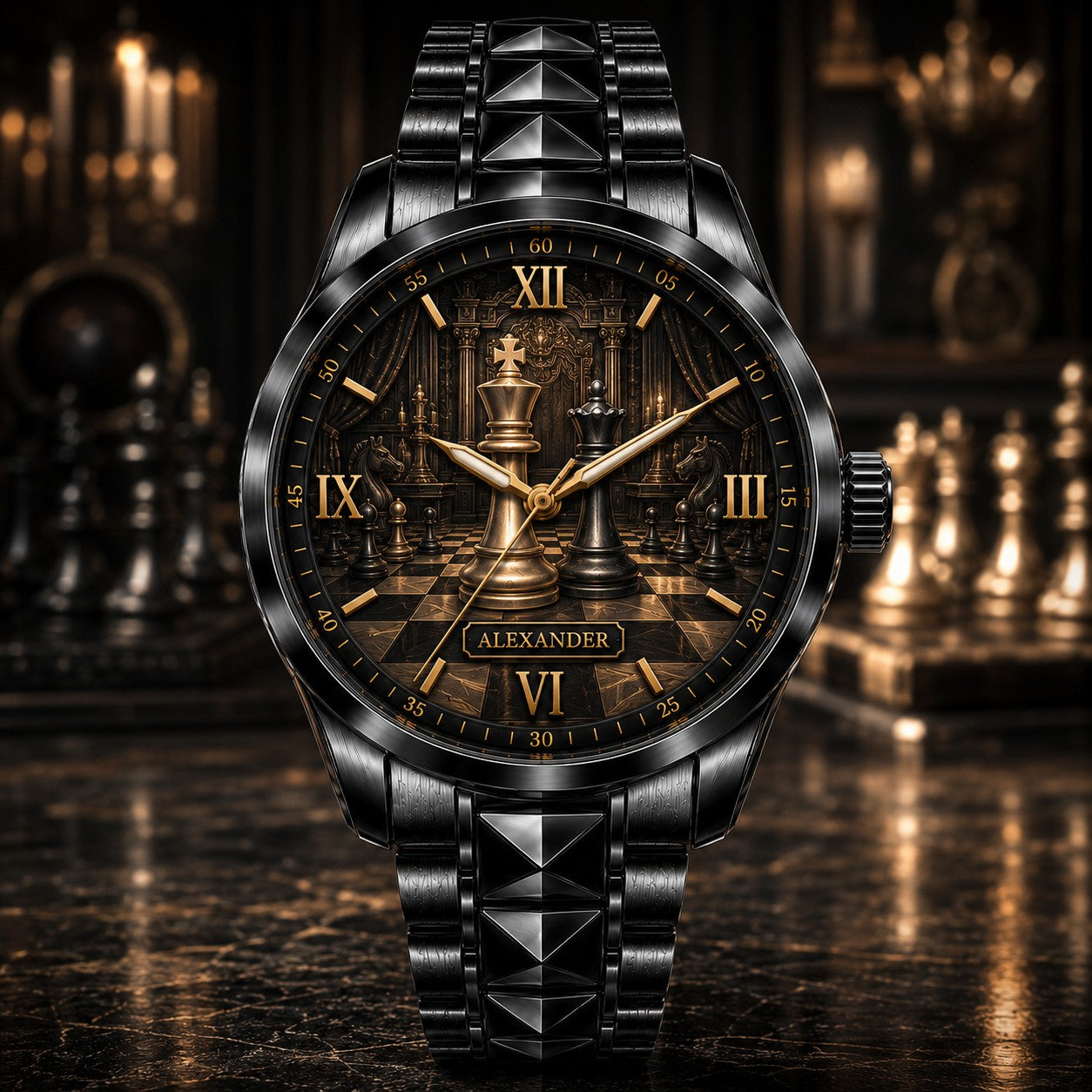 Custom Name Watch — personalized with a custom name