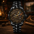 Custom Bass Fishing Watch — personalized with a custom name