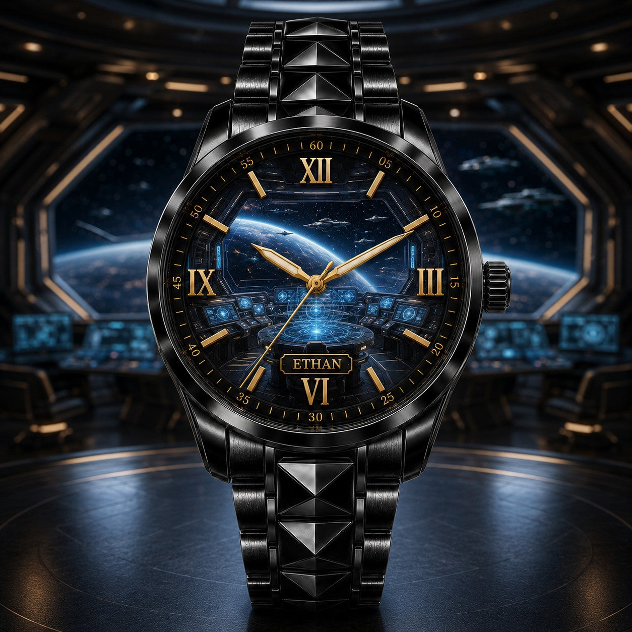 Custom Name Watch — personalized with a custom name
