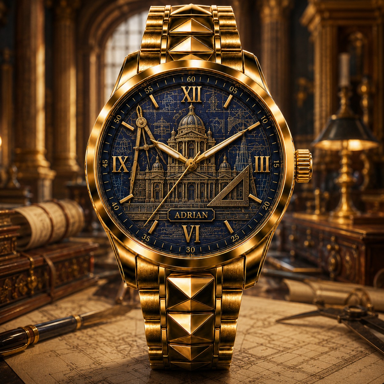 Custom Name Watch — personalized with a custom name