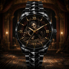 Custom Hollow Marionette Theatre Watch — personalized with a custom name