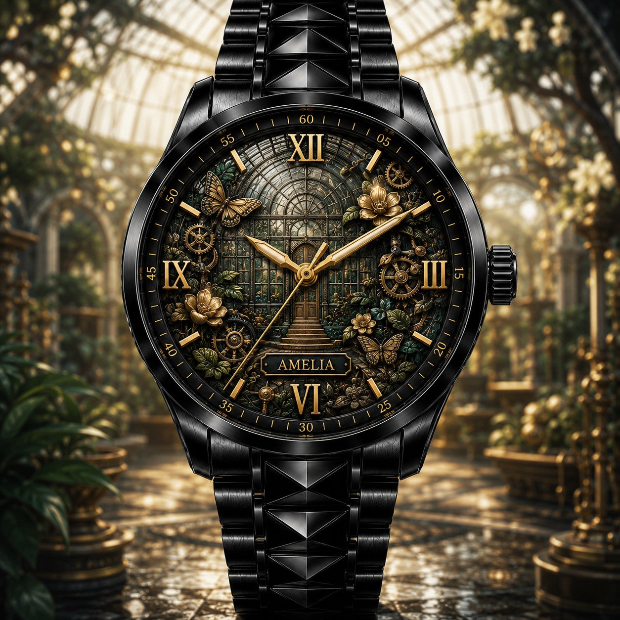 Custom Name Watch — personalized with a custom name