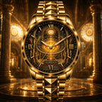 Custom Solar Temple Observatory Watch — personalized with a custom name