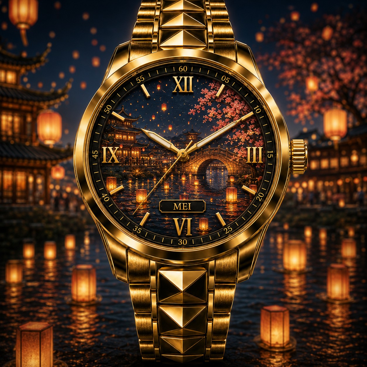 Custom Name Watch — personalized with a custom name