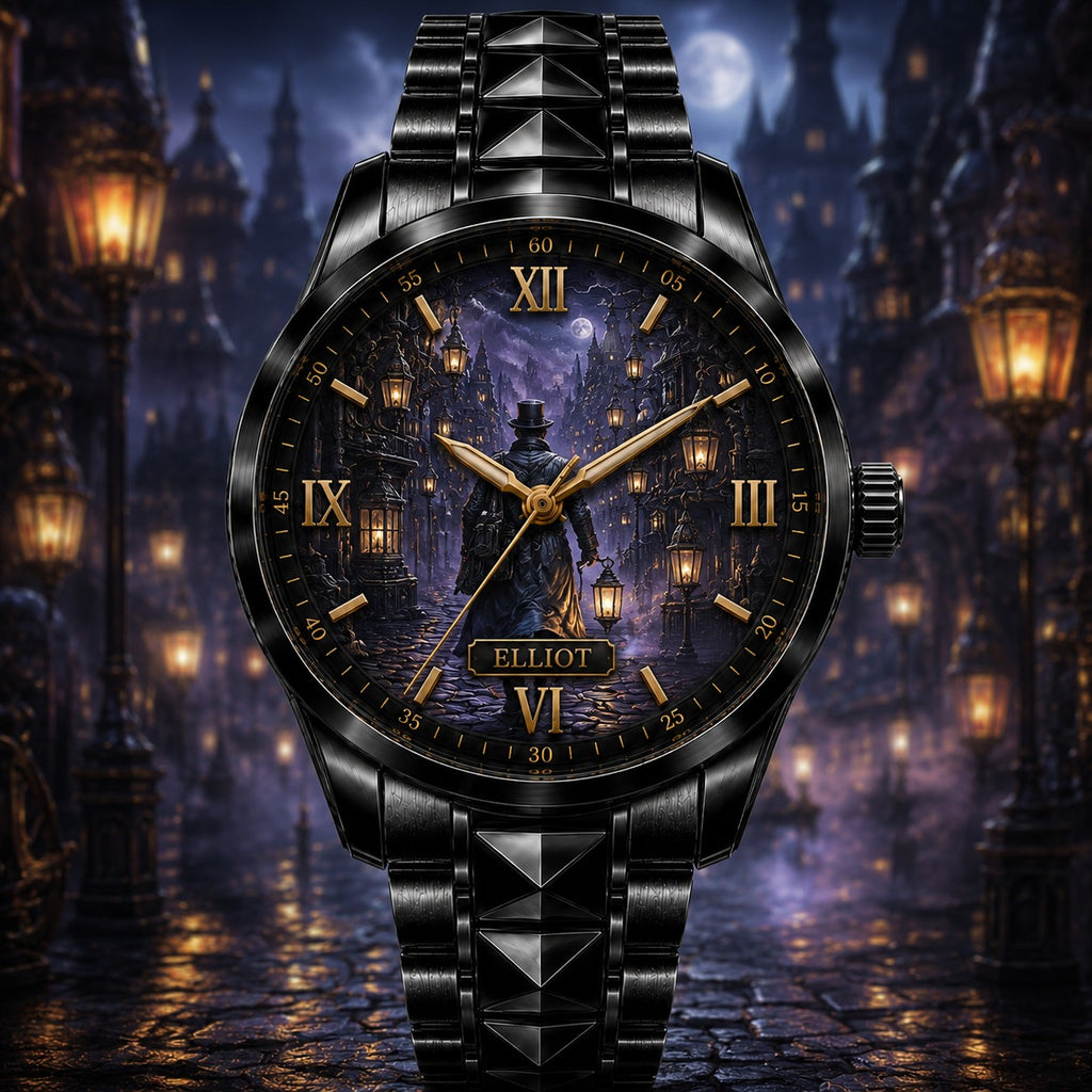 Custom Royal Swan Opera Watch — personalized with a custom name