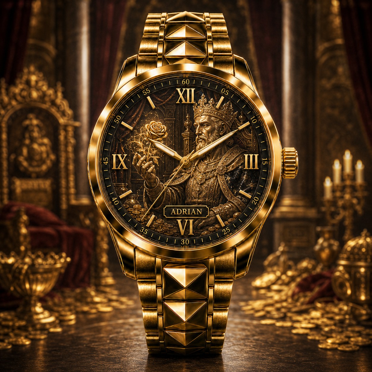 Custom Name Watch — personalized with a custom name