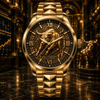 Personalized Bull Market Watch II with a custom name set into the design
