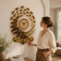 Beekeeper Custom Name Wall Clock — personalized with a custom name